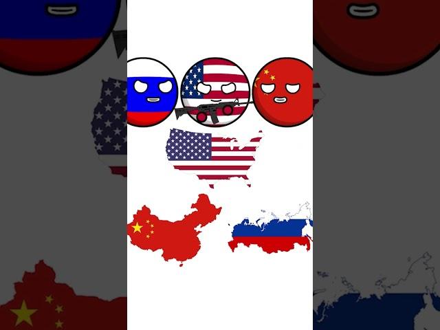 Countries and their enemies (Part 2) #countryballs