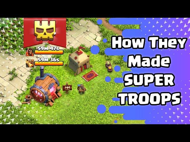 Normal Troops Become Super Troops in Clash of Clans