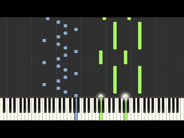 Interstellar - Main Theme [Piano Tutorial Synthesia] (Patrik Pietschmann)