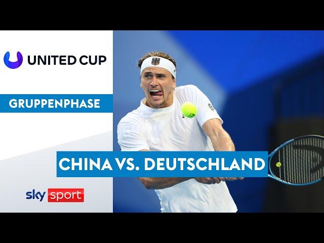 Zhang  vs. Zverev  - Gruppenphase | United Cup 2024 | Highlights - Sky Sport Tennis