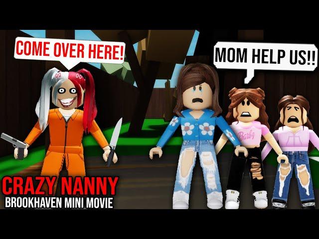 The Crazy Nanny | Roblox Brookhaven RP Mini Movie