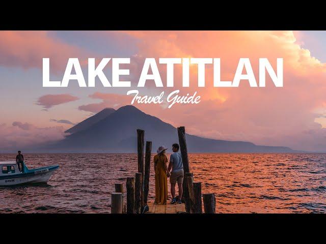 MOST BEAUTIFUL SPOT IN GUATEMALA? | LAKE ATITLAN GUATEMALA