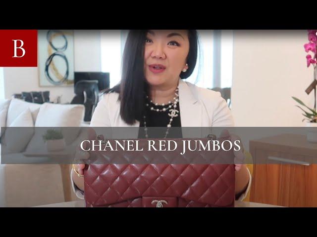 Chanel Classic Flap Jumbo in Red Tones