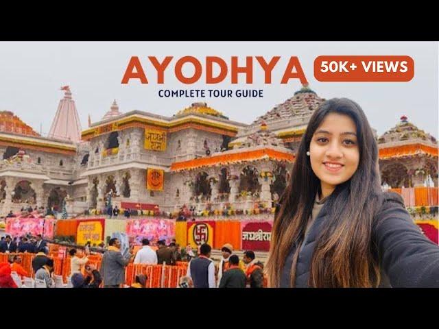 Ayodhya Ram Mandir Darshan | A-Z Ayodhya Tour Guide | Places to Visit & Eat | Stay| Heena Bhatia