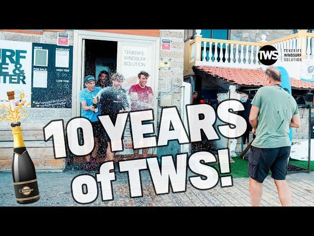 10 years anniversary of Tenerife Windsurf Solution