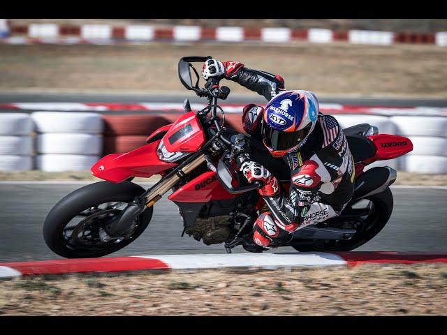 Pro Racer Rides Ducati Hypermotard 698 Mono