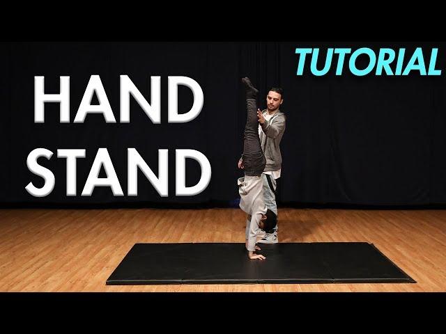 How to do a Handstand (Beginner Gymnastics Tutorial) | MihranTV