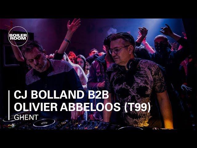 CJ Bolland b2b Olivier Abbeloos T99 The Sound of Belgium Boiler Room DJ Set
