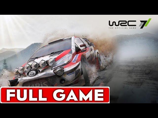 WRC 7 FIA World Rally Championship Full Game Walkthrough Longplay