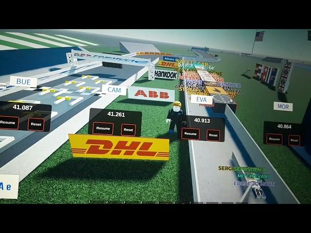 Roblox Formula E World Championship Season 2 Round 2 Bella Isle E-PRIX QUALIFYING SESSION