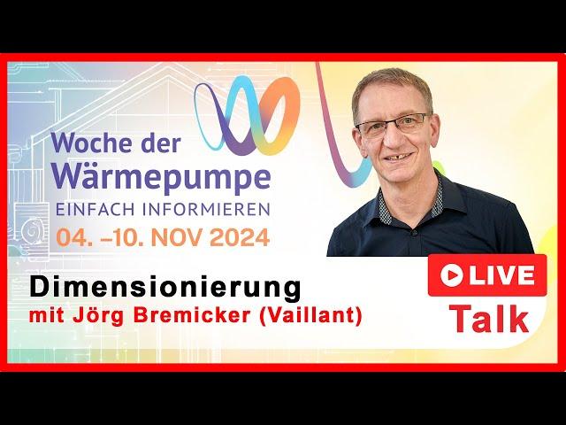 Dimensionierung der Wärmepumpe | Woche der Wärmepumpe