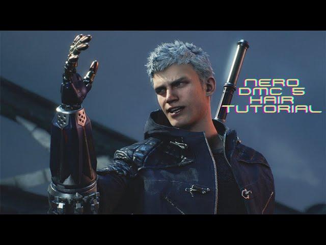 Nero Devil May Cry 5 Hair Tutorial - TheSalonGuy