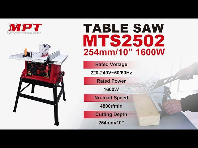 MPT-TABLE SAW    MTS2502