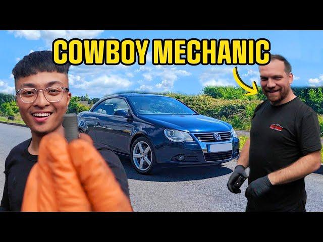 MY CUSTOMER PAID FOR A BOTCHED CAMBELT JOB  | VW CAMBELT REPLACEMENT | ft.@kerbsidemobilemechanic