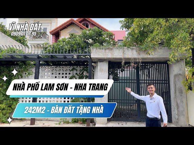 Bán Nhà Phố Đường Lam Sơn Nha Trang Khánh Hoà | Vĩ Nhà Đất Nha Trang