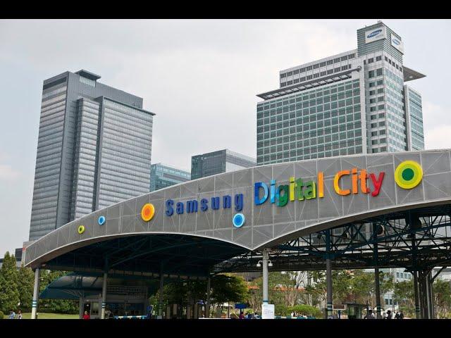 مدينة سامسونج الرقمية اين تقع و ماذا يوجد هذه المدينة و ماهي المنتجات التي تصنع فيها . SAMSUNG CITY
