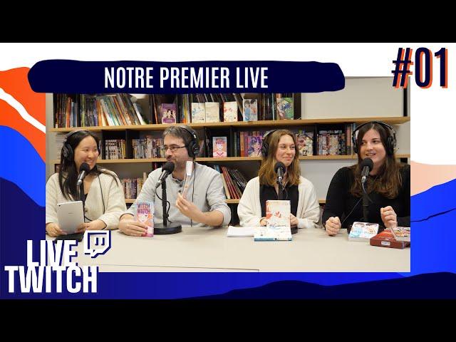 Premier live des éditions Delcourt/Tonkam et Soleil Manga