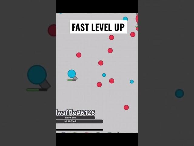 Level 45 in SECONDS! Noob to Pro - diep.io mobile