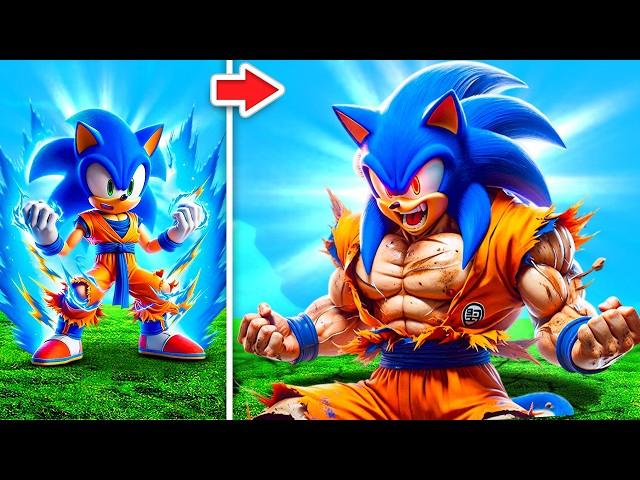 Upgrading Sonic To GOKU SONIC In GTA 5!