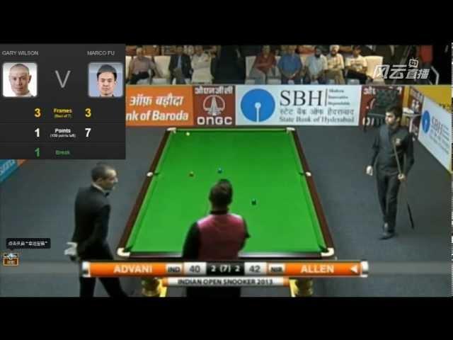 Pankaj Advani vs Mark Allen - Indian Open (Round 2)