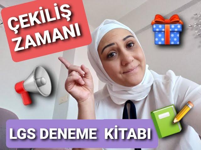 ÜCRETSİZ DENEME KİTABI ÇEKİLİŞ ZAMANI -VİDEOYU İZLE KATILMA ŞARTLARINI ÖĞREN