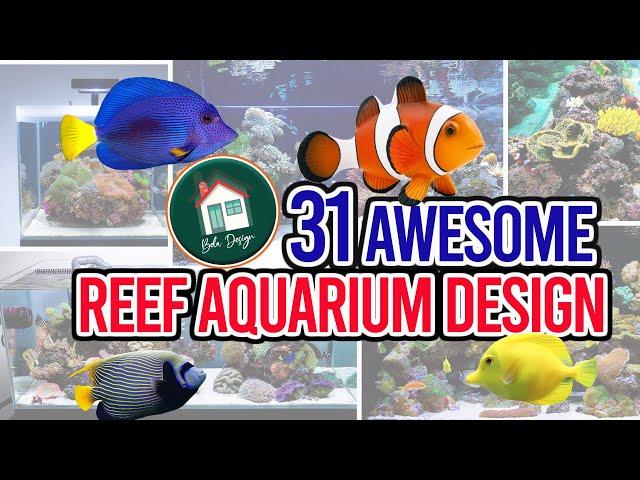 31 Awesome Reef Aquarium Design Ideas