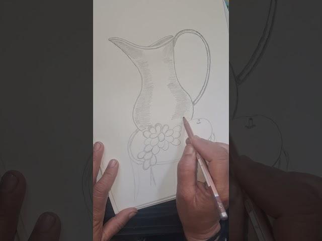 How to draw still life pencil shading#yputubeshorts #drawing