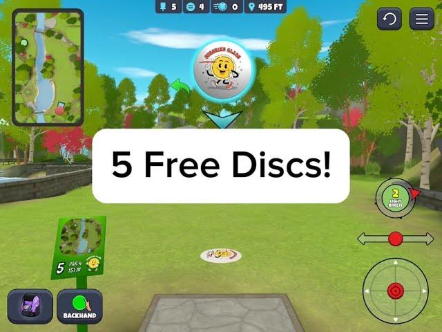 5 Free Discs! (Spoiler Alert) : Disc Golf Valley