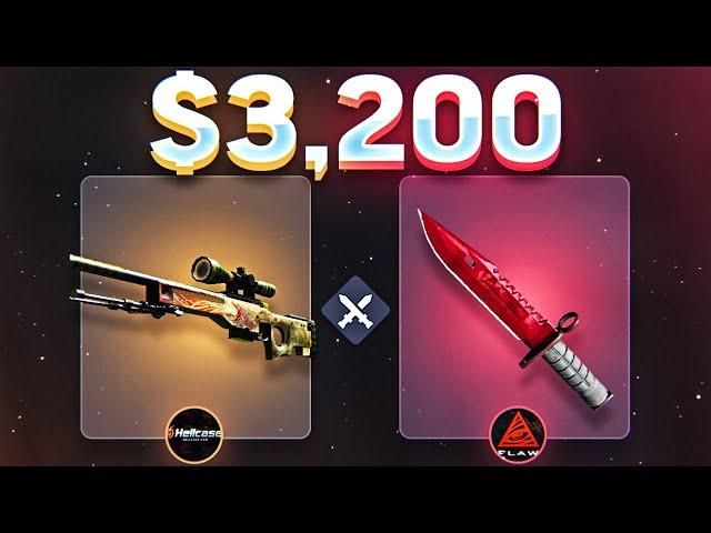 CRAZY 3200$ CASE BATTLE - HELLCASE - EPISODE 316