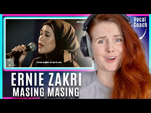  Vocal Coach Reacts | Ernie Zakri - "Masing Masing" | Vocal & Musical Analysis