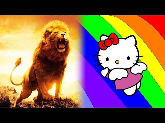 Ashoka's Lions Vs. Hello Kitty