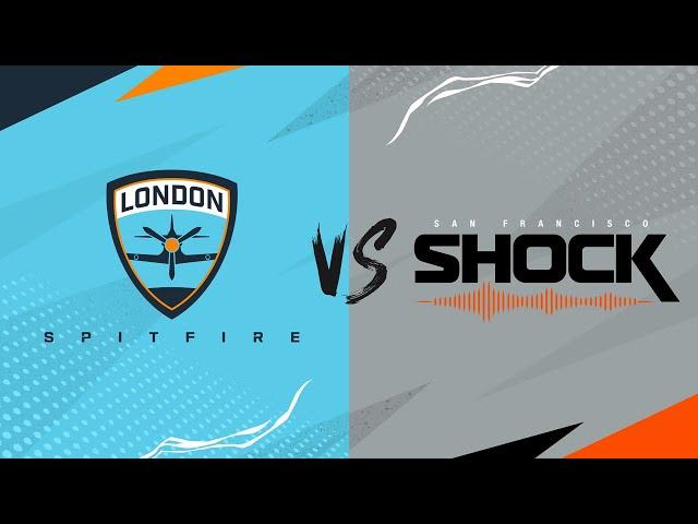 ​ @Spitfire   vs  @sanfranciscoshock    West Play-Ins | Week 1 Day 1