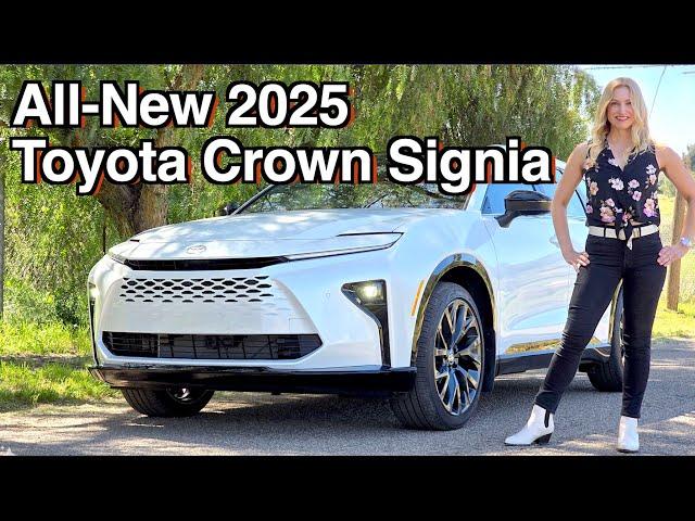 All-New 2025 Toyota Crown Signia review // Wagon or SUV? You tell us!