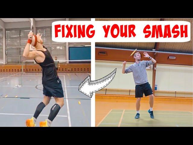 Improve Your Smash in Badminton - Fixing YOUR SMASH