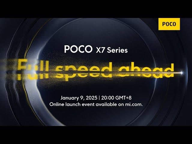 POCO X7 Series Global Launch Event