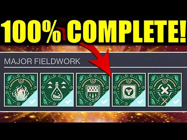 Use this Glitch to Unlock EVERY Fieldwork Upgrade FAST & EASY - Destiny 2 Episode Revenant