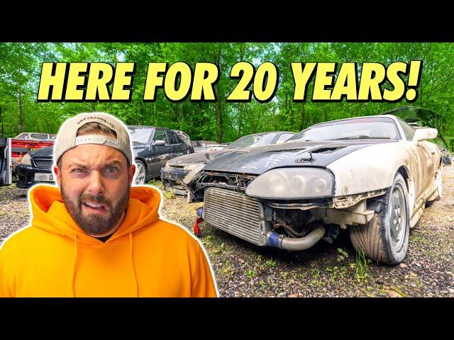 We found 100+ JDM cars HIDDEN on an ENGLISH FARM!