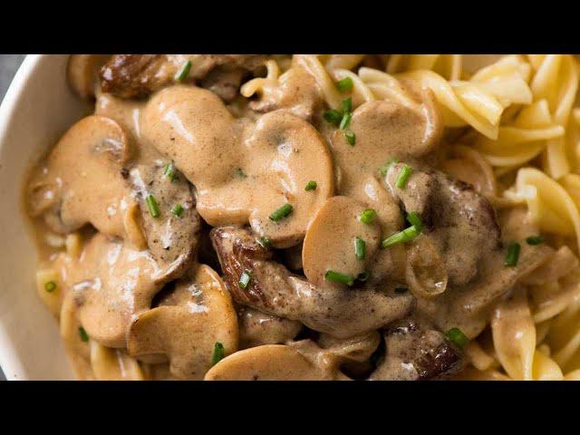 Beef Stroganoff