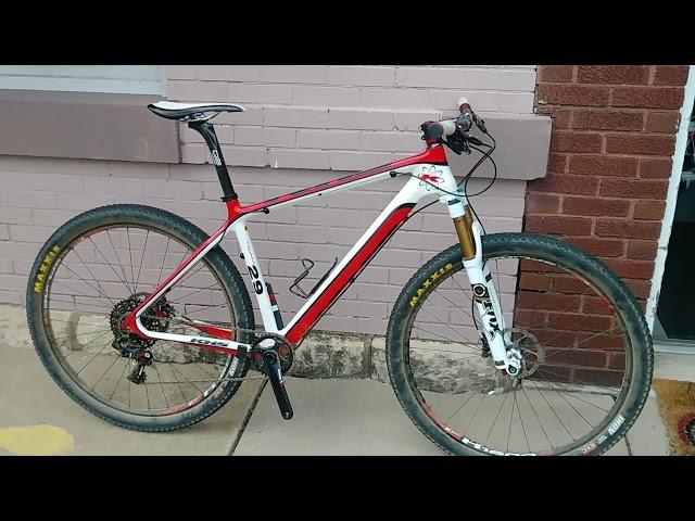 KHS team 29 carbon mountain bike.