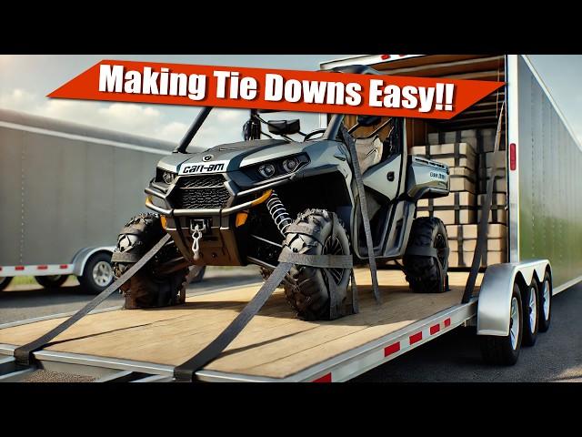 Finally a Solution to my ATV/Motorcycle/Side-by-Side Tie Down Problems