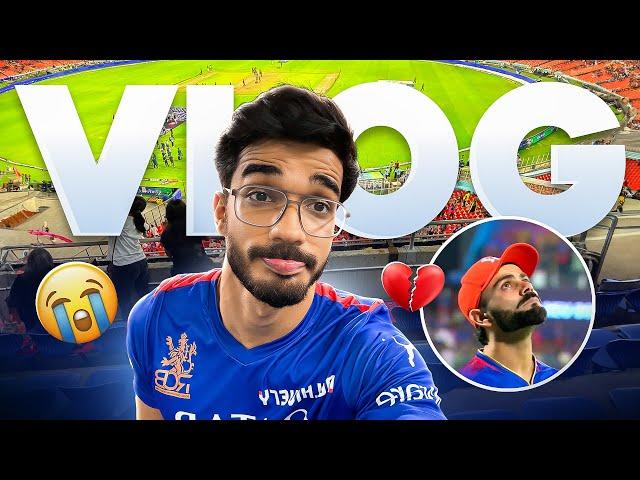 MILLIONS OF HEARTS BROKEN RCB VS RR - VLOG 70