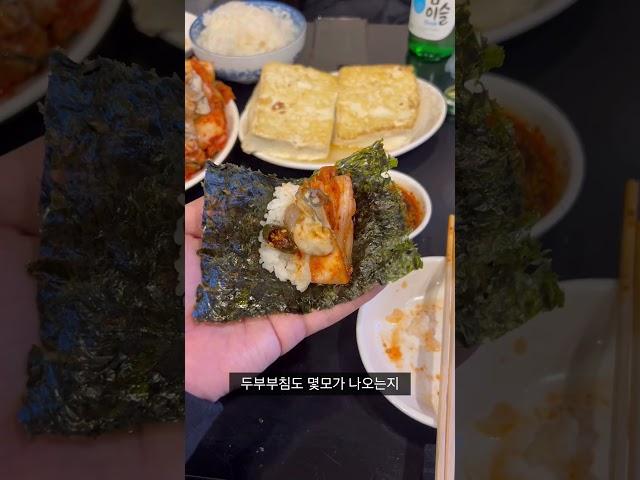 삼척 - 60통 전화해도 못가는 전설의 백종원 유튜브에 나온 거기 - 맛과향이있는집 #삼척맛집 #문어 #굴김치