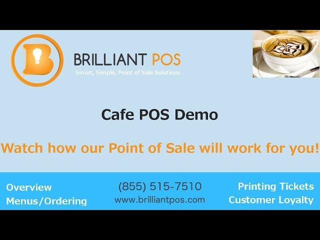 Cafe POS, Point of Sale System For Your Cafe