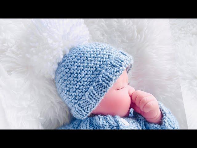  How to Knit the Perfect Baby Hat! Little Laurel Baby Hat - Easy & Quick Beginner Knitting Tutorial