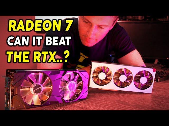 Radeon 7 Vs RTX 2070 & 2080 - Overclocked Review