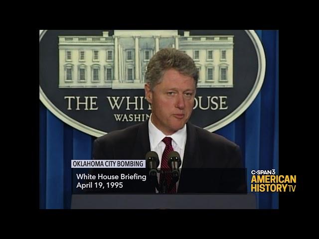 President Clinton on the Oklahoma City Bombing - April 19, 1995