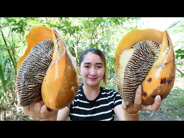 Yummy Monster Sea Snail Salad Cooking - Monster Sea Snail Cooking - Cooking With Sros