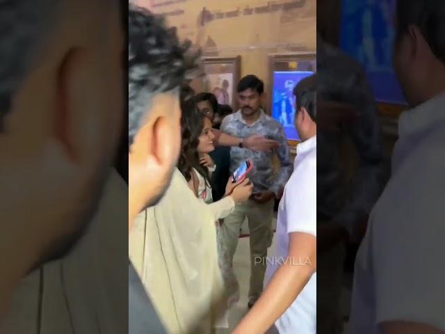 The cutes queen | RASHMIKA Mandanna | Entry with | ipl match stadium CSK vs GT 