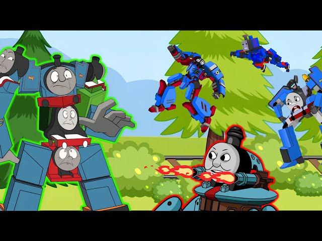 Thomas The Transformer Compilation | Animation MEMES Megamix