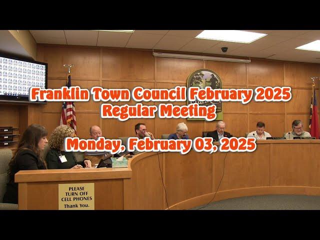 Franklin Town Council (Feb 2025) \ Macon Media